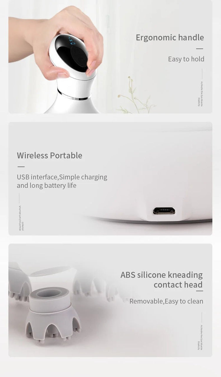 Head Massager Scalp kneading Vibration Waterproof Electric Multifunctional Wireless Portable Dragon Claw Hand Cat Pet Massager - Reboot Athletic Power – Santé, Sport et Récupération à domicile