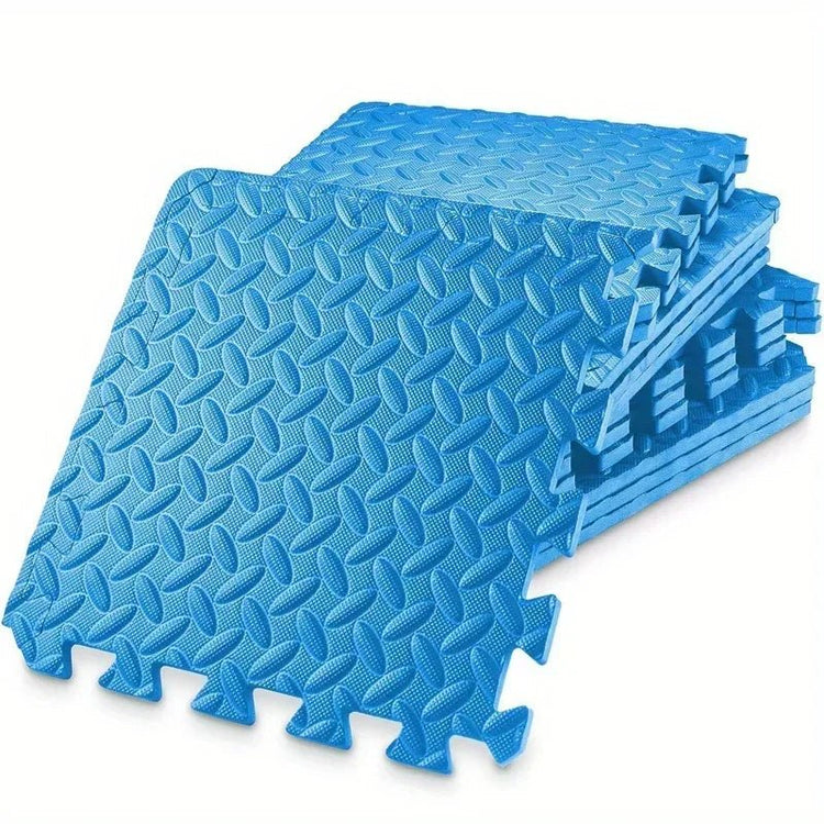 16 Pieces Thickened Interlocking Foam Floor Tiles Easy Assembly Fitness Training Rugs Soft Anti - Fall Interlocking Floor Mat - Reboot Athletic Power – Santé, Sport et Récupération à domicile