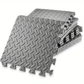 16 Pieces Thickened Interlocking Foam Floor Tiles Easy Assembly Fitness Training Rugs Soft Anti - Fall Interlocking Floor Mat - Reboot Athletic Power – Santé, Sport et Récupération à domicile