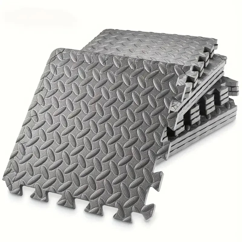 16Pcs Non - slip Waterproof Fitness Mat Shock - absorbing Floor Protection Splicing Exercise Mat Power Yoga Training Floor Tiles - Reboot Athletic Power – Santé, Sport et Récupération à domicile