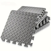 16Pcs Non - slip Waterproof Fitness Mat Shock - absorbing Floor Protection Splicing Exercise Mat Power Yoga Training Floor Tiles - Reboot Athletic Power – Santé, Sport et Récupération à domicile