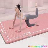 183×60cm Yoga mat sports fitness comfortable foam 20mm gymnastics mat Non - slip Thickenedthick yoga mat sports yoga and Pilates - Reboot Athletic Power – Santé, Sport et Récupération à domicile