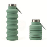 1pc Collapsible Silicone Water Bottle, Reuseable BPA Free Foldable BottlesPortable Hiking Cup For Outdoor Mountaineering Tours ﻿ - Reboot Athletic Power – Santé, Sport et Récupération à domicile