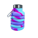 1pc Collapsible Silicone Water Bottle, Reuseable BPA Free Foldable BottlesPortable Hiking Cup For Outdoor Mountaineering Tours ﻿ - Reboot Athletic Power – Santé, Sport et Récupération à domicile