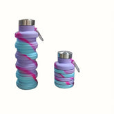 1pc Collapsible Silicone Water Bottle, Reuseable BPA Free Foldable BottlesPortable Hiking Cup For Outdoor Mountaineering Tours ﻿ - Reboot Athletic Power – Santé, Sport et Récupération à domicile