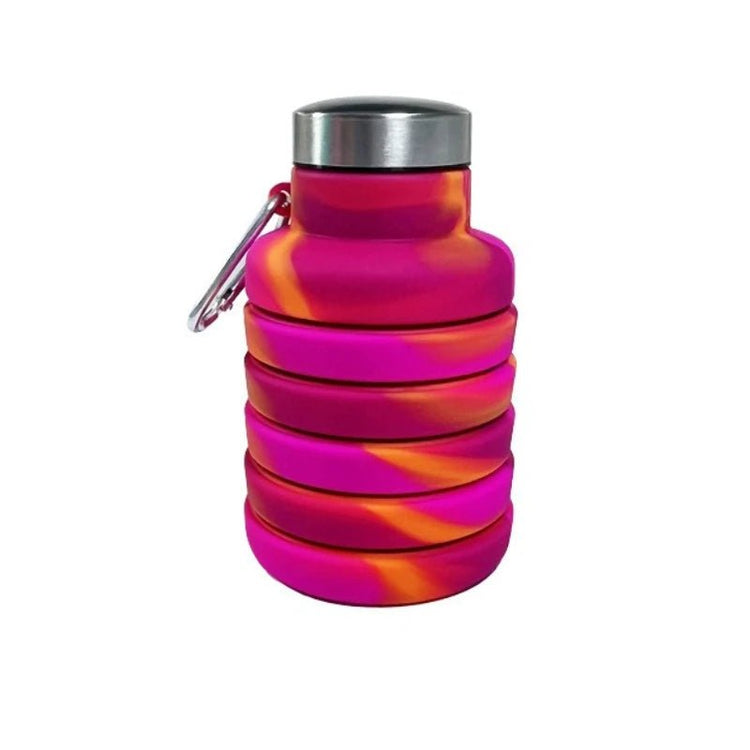 1pc Collapsible Silicone Water Bottle, Reuseable BPA Free Foldable BottlesPortable Hiking Cup For Outdoor Mountaineering Tours ﻿ - Reboot Athletic Power – Santé, Sport et Récupération à domicile