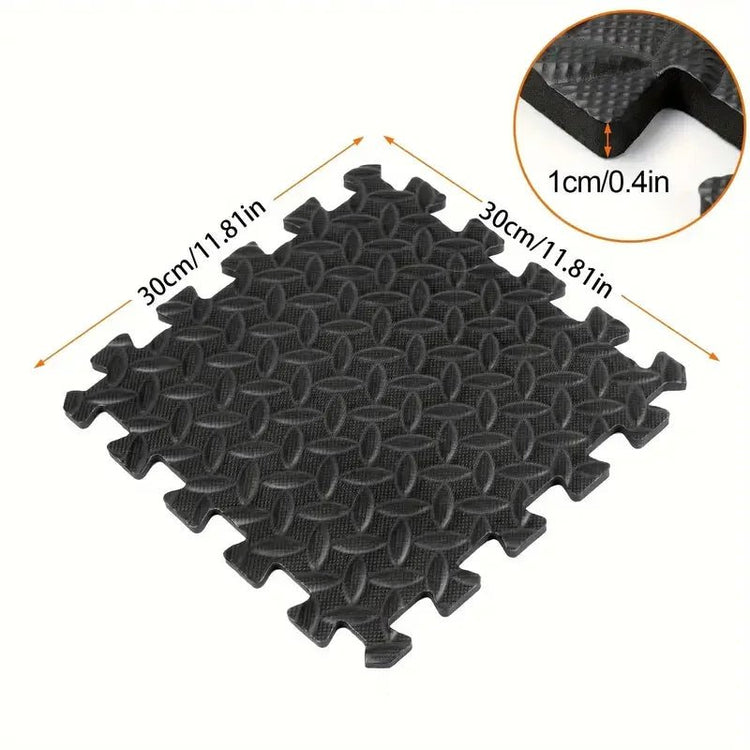 20 Piece Puzzle Fitness Mat Double Sided Interlocking Foam Floor Mat EVA Non Slip Mat Suitable for Yoga and Fitness Equipment - Reboot Athletic Power – Santé, Sport et Récupération à domicile