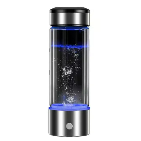 2025 Customizable Logo 420ml Alkaline Hydrogen Water Bottle Portable Intelligent USB Power Supply for Home Christmas Gift Idea - Reboot Athletic Power – Santé, Sport et Récupération à domicile