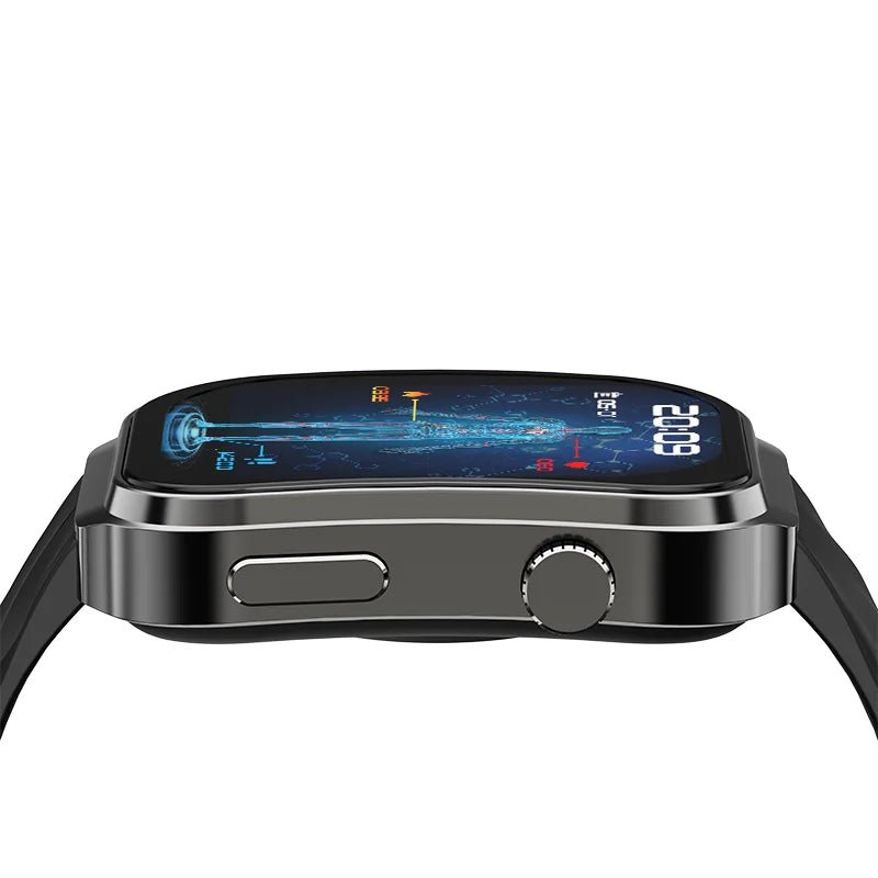 2025 New Fashion Large Screen Smart Bracelet Health Monitor Waterproof Compass Outdoor Sports Heart Rate Blood Pressure Smart - Reboot Athletic Power – Santé, Sport et Récupération à domicile