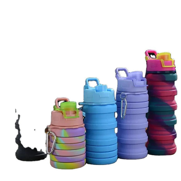 2025 New TW Foldable Silicone Sports Drink Water Bottle Expandable Drinking Cup Silicone Collapsible Cup for Hiking CLASSIC - Reboot Athletic Power – Santé, Sport et Récupération à domicile