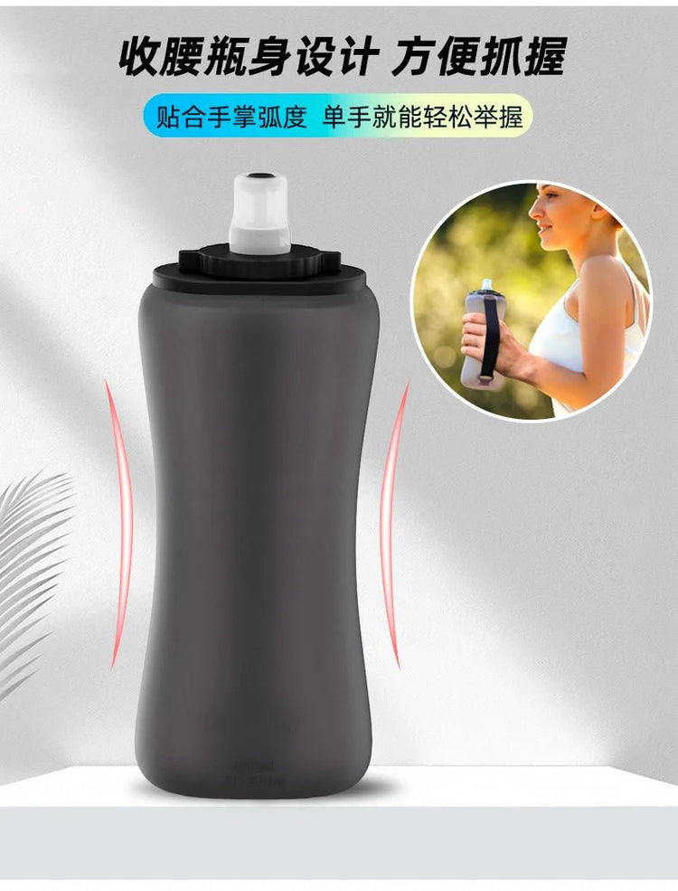 350ml Portable Sports Water Bottle Foldable Lightweight for Outdoor Running Cycling Camping Fitness Enthusiasts Cyclists Hikers - Reboot Athletic Power – Santé, Sport et Récupération à domicile