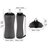 350ml Portable Sports Water Bottle Foldable Lightweight for Outdoor Running Cycling Camping Fitness Enthusiasts Cyclists Hikers - Reboot Athletic Power – Santé, Sport et Récupération à domicile