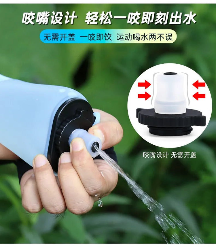 350ml Portable Sports Water Bottle Foldable Lightweight for Outdoor Running Cycling Camping Fitness Enthusiasts Cyclists Hikers - Reboot Athletic Power – Santé, Sport et Récupération à domicile