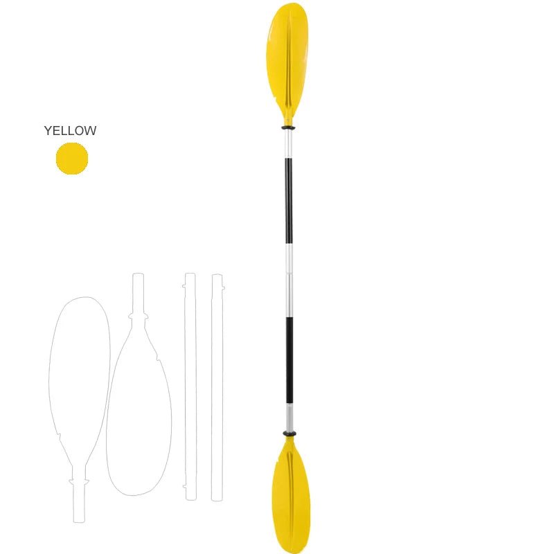 4 section aluminium paddle double blade kayak raft oar 220cm inflatable boat fishing surf sup board stnad up paddle surfboard - Reboot Athletic Power – Santé, Sport et Récupération à domicile