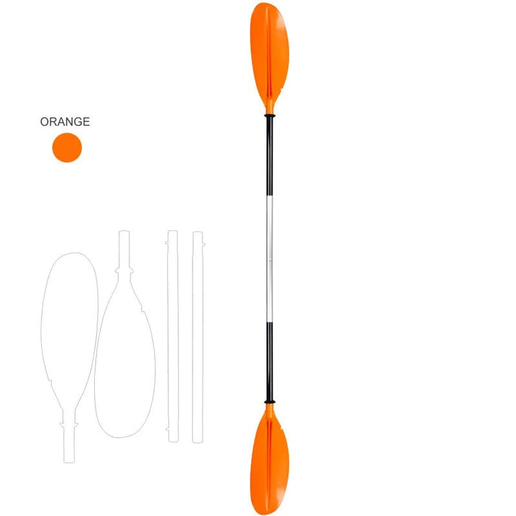 4 section aluminium paddle double blade kayak raft oar 220cm inflatable boat fishing surf sup board stnad up paddle surfboard - Reboot Athletic Power – Santé, Sport et Récupération à domicile