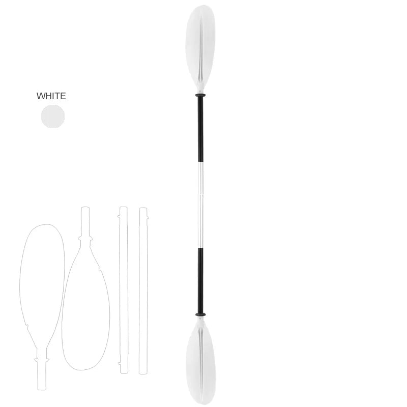 4 section aluminium paddle double blade kayak raft oar 220cm inflatable boat fishing surf sup board stnad up paddle surfboard - Reboot Athletic Power – Santé, Sport et Récupération à domicile