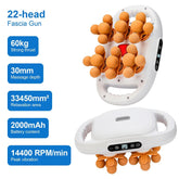 42 - Heads Fascia Gun High - Frequency Vibration Body Massage Gun Back and Waist Massager Neck Shoulder Massager Muscle masajeador - Reboot Athletic Power – Santé, Sport et Récupération à domicile