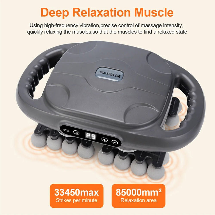 42 - Heads Fascia Gun High - Frequency Vibration Body Massage Gun Back and Waist Massager Neck Shoulder Massager Muscle masajeador - Reboot Athletic Power – Santé, Sport et Récupération à domicile