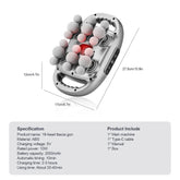 42 - Heads Fascia Gun High - Frequency Vibration Body Massage Gun Back and Waist Massager Neck Shoulder Massager Muscle masajeador - Reboot Athletic Power – Santé, Sport et Récupération à domicile