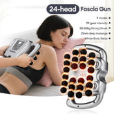 42 - Heads Fascia Gun High - Frequency Vibration Body Massage Gun Back and Waist Massager Neck Shoulder Massager Muscle masajeador - Reboot Athletic Power – Santé, Sport et Récupération à domicile