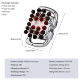 42 - Heads Fascia Gun High - Frequency Vibration Body Massage Gun Back and Waist Massager Neck Shoulder Massager Muscle masajeador - Reboot Athletic Power – Santé, Sport et Récupération à domicile