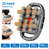 42 - Heads Fascia Gun High - Frequency Vibration Body Massage Gun Back and Waist Massager Neck Shoulder Massager Muscle masajeador - Reboot Athletic Power – Santé, Sport et Récupération à domicile
