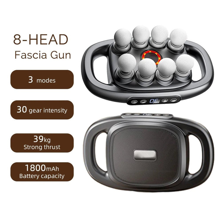 42 - Heads Fascia Gun High - Frequency Vibration Body Massage Gun Back and Waist Massager Neck Shoulder Massager Muscle masajeador - Reboot Athletic Power – Santé, Sport et Récupération à domicile