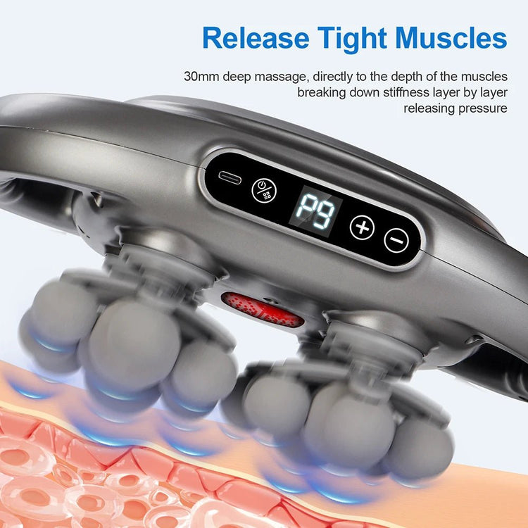 42 - Heads Fascia Gun High - Frequency Vibration Body Massage Gun Back and Waist Massager Neck Shoulder Massager Muscle masajeador - Reboot Athletic Power – Santé, Sport et Récupération à domicile