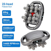 42 - Heads Fascia Gun High - Frequency Vibration Body Massage Gun Back and Waist Massager Neck Shoulder Massager Muscle masajeador - Reboot Athletic Power – Santé, Sport et Récupération à domicile