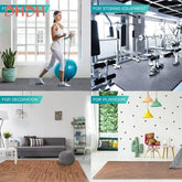 4~20Pcs Puzzle Fitness Mat, Eva Interlocking Foam Floor Tiles for Home Gym, Home Gym Equipment Mat, Non - Slip Floor Mat for Kids - Reboot Athletic Power – Santé, Sport et Récupération à domicile