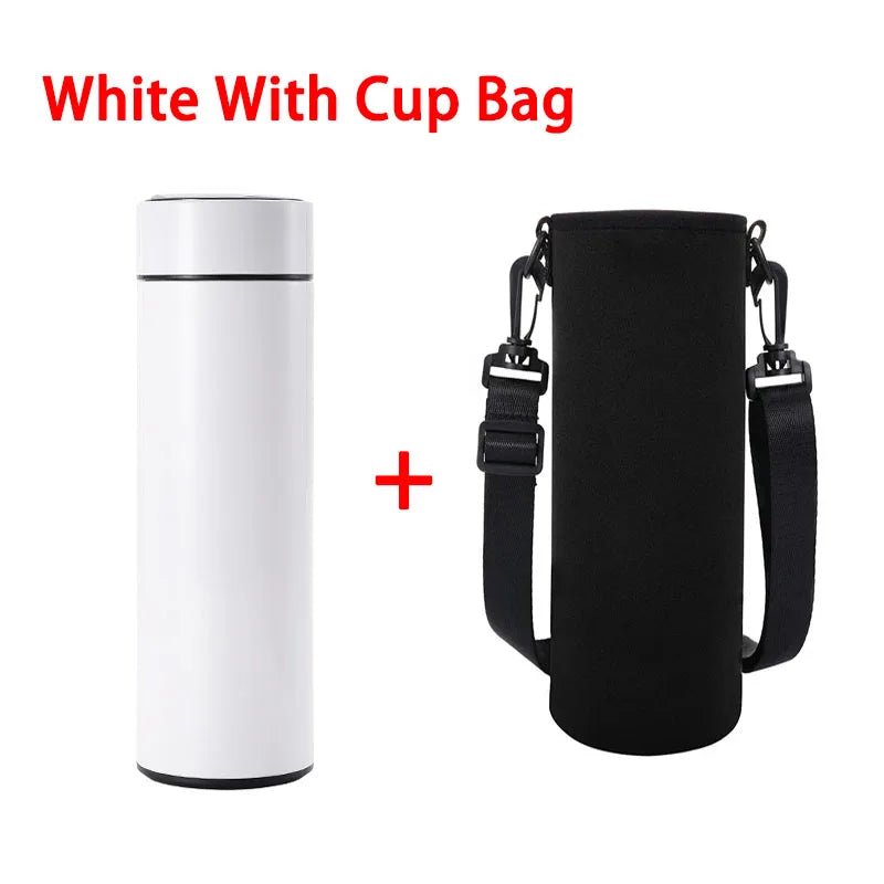 500ML Intelligent Temperature Thermos Bottle Stainless Steel Insulated Cup Portable Vacuum Flask Keeps Cold and Heat Thermal Mug - Reboot Athletic Power – Santé, Sport et Récupération à domicile