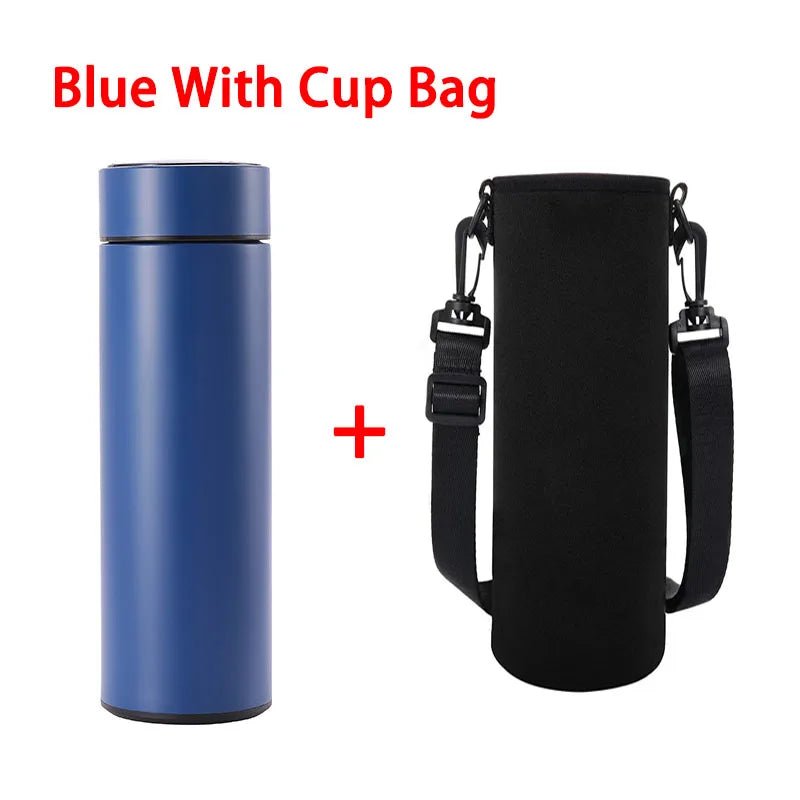 500ML Intelligent Temperature Thermos Bottle Stainless Steel Insulated Cup Portable Vacuum Flask Keeps Cold and Heat Thermal Mug - Reboot Athletic Power – Santé, Sport et Récupération à domicile