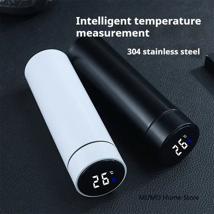 500ML Intelligent Temperature Thermos Bottle Stainless Steel Insulated Cup Portable Vacuum Flask Keeps Cold and Heat Thermal Mug - Reboot Athletic Power – Santé, Sport et Récupération à domicile