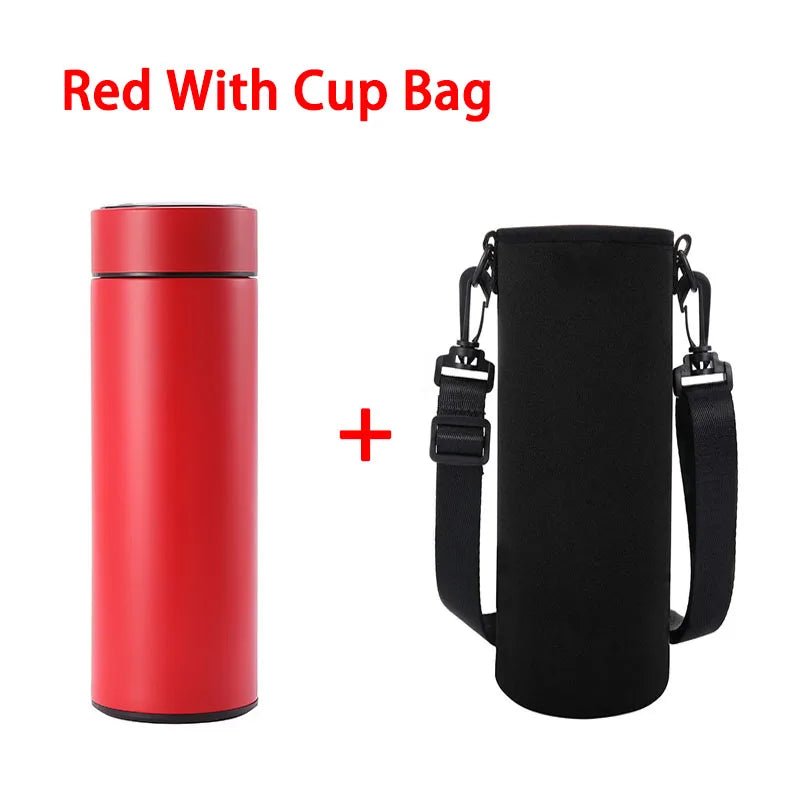 500ML Intelligent Temperature Thermos Bottle Stainless Steel Insulated Cup Portable Vacuum Flask Keeps Cold and Heat Thermal Mug - Reboot Athletic Power – Santé, Sport et Récupération à domicile