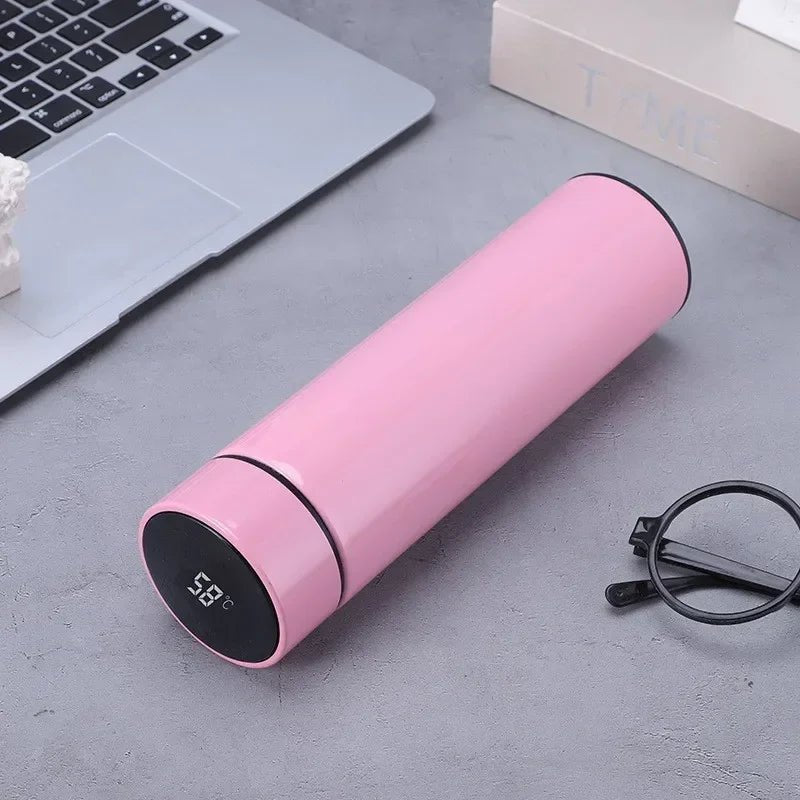 500ML Intelligent Temperature Thermos Bottle Stainless Steel Insulated Cup Portable Vacuum Flask Keeps Cold and Heat Thermal Mug - Reboot Athletic Power – Santé, Sport et Récupération à domicile