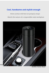 500ML Intelligent Temperature Thermos Bottle Stainless Steel Insulated Cup Portable Vacuum Flask Keeps Cold and Heat Thermal Mug - Reboot Athletic Power – Santé, Sport et Récupération à domicile