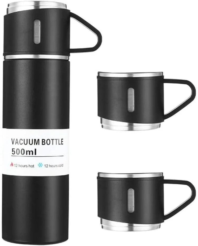 500ML Stainless Steel Vacuum Flask Gift Set Office Business Style Thermos Bottle Outdoor Hot Water Thermal Insulation Have Gift - Reboot Athletic Power – Santé, Sport et Récupération à domicile