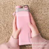 600ml Collapsible Sports Water Bottle Food - Grade Silicone Flip - Top Straw Cup with Handle for Outdoor Hiking Cycling Camping - Reboot Athletic Power – Santé, Sport et Récupération à domicile