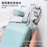 600ml Collapsible Sports Water Bottle Food - Grade Silicone Flip - Top Straw Cup with Handle for Outdoor Hiking Cycling Camping - Reboot Athletic Power – Santé, Sport et Récupération à domicile