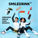 600ml Collapsible Sports Water Bottle Food - Grade Silicone Flip - Top Straw Cup with Handle for Outdoor Hiking Cycling Camping - Reboot Athletic Power – Santé, Sport et Récupération à domicile