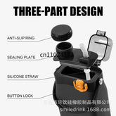 600ml Collapsible Sports Water Bottle Food - Grade Silicone Flip - Top Straw Cup with Handle for Outdoor Hiking Cycling Camping - Reboot Athletic Power – Santé, Sport et Récupération à domicile