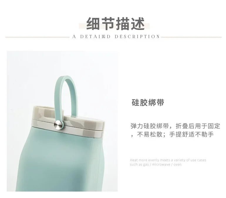 600ML Collapsible Water Bottles Cups Leakproof Valve Foldable Travel Silicone Water Bottle Cup for Gym Camping Hiking Sports - Reboot Athletic Power – Santé, Sport et Récupération à domicile