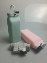 600ML Collapsible Water Bottles Cups Leakproof Valve Foldable Travel Silicone Water Bottle Cup for Gym Camping Hiking Sports - Reboot Athletic Power – Santé, Sport et Récupération à domicile