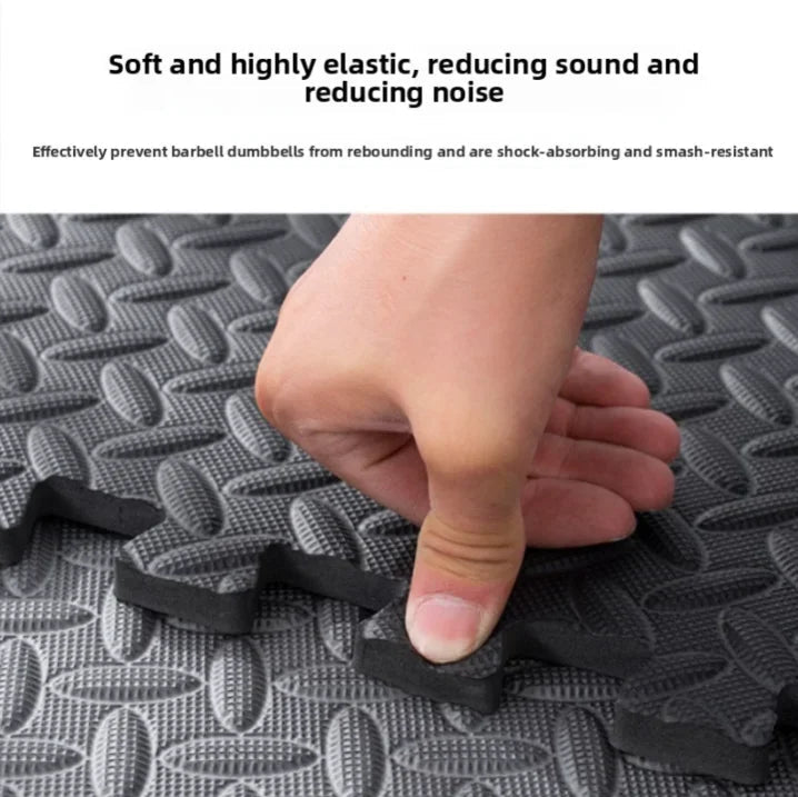 6/12 Piece Fitness Foam Mat Gym Floor Protection Interlocking Anti Skid Mats for Home Fitness Equipment Waterproof Fitness Mat - Reboot Athletic Power – Santé, Sport et Récupération à domicile