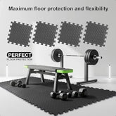 8/16pcs Interlocking Foam Floor Tiles Easy Assembly Fitness Training Rugs Soft Anti - Fall Interlocking Floor Mat Home Yoga Mat - Reboot Athletic Power – Santé, Sport et Récupération à domicile