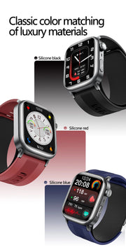 2025 New For XIAOMI Ultra Air Bag SmartWatch Men Blood Fat ECG+PPG Blood Pressure Broadcast NFC HD BT Call Health Bracelet Woman