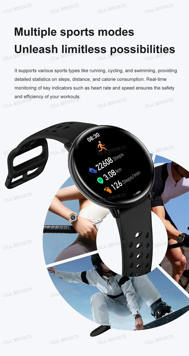 For Amazfit Active 2 GPS Smart Watch Men Women Ai GPT Amoled Waterproof Sport  SmartWatch Compass NFC BT Call Watches for