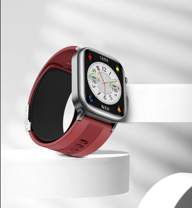 2025 New For XIAOMI Ultra Air Bag SmartWatch Men Blood Fat ECG+PPG Blood Pressure Broadcast NFC HD BT Call Health Bracelet Woman