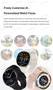 For Amazfit Active 2 GPS Smart Watch Men Women Ai GPT Amoled Waterproof Sport  SmartWatch Compass NFC BT Call Watches for
