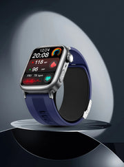 2025 New For XIAOMI Ultra Air Bag SmartWatch Men Blood Fat ECG+PPG Blood Pressure Broadcast NFC HD BT Call Health Bracelet Woman